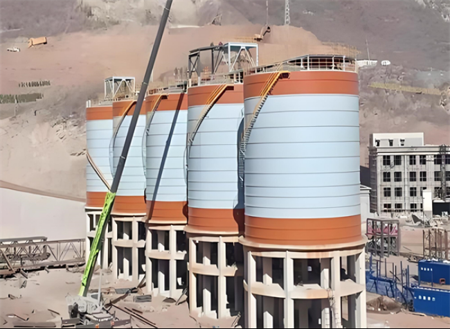 永清高架钢板仓